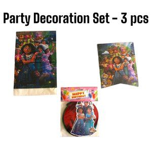 NEW Encanto Movie Themed Party Decoration Set - 3 Items